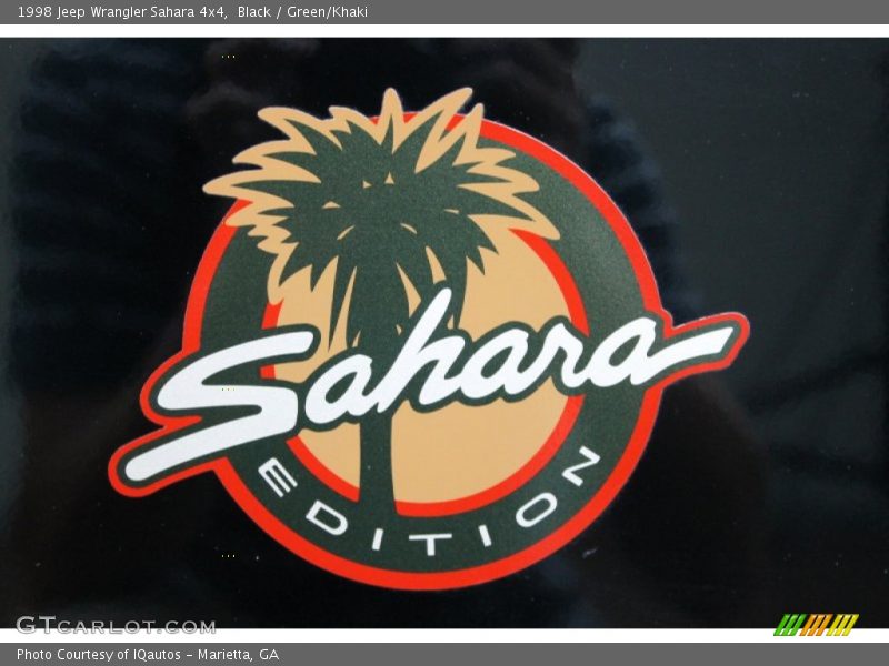  1998 Wrangler Sahara 4x4 Logo