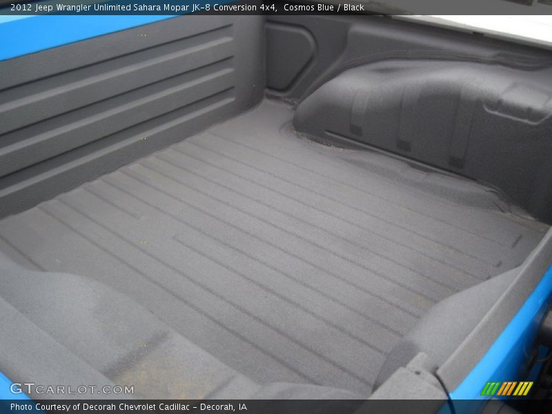 Cosmos Blue / Black 2012 Jeep Wrangler Unlimited Sahara Mopar JK-8 Conversion 4x4