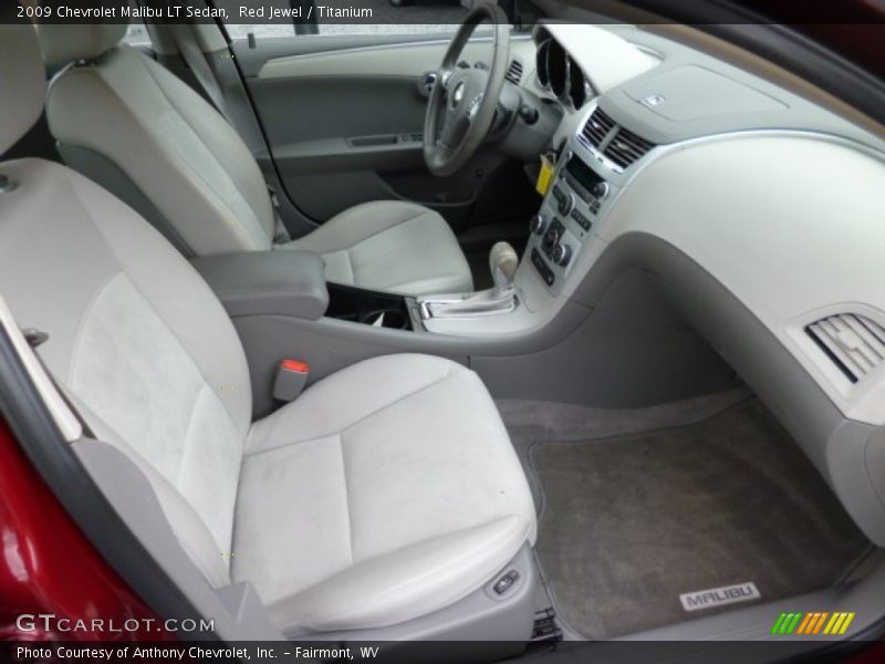 Red Jewel / Titanium 2009 Chevrolet Malibu LT Sedan