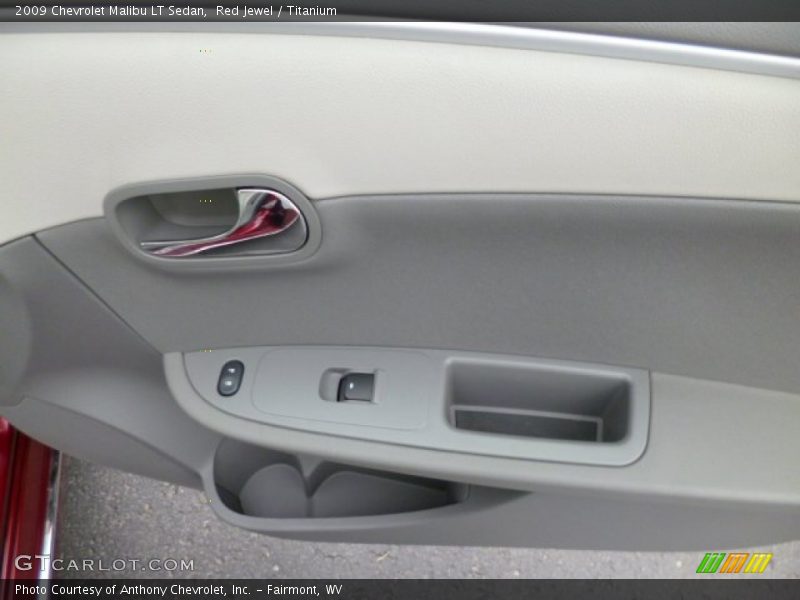 Red Jewel / Titanium 2009 Chevrolet Malibu LT Sedan
