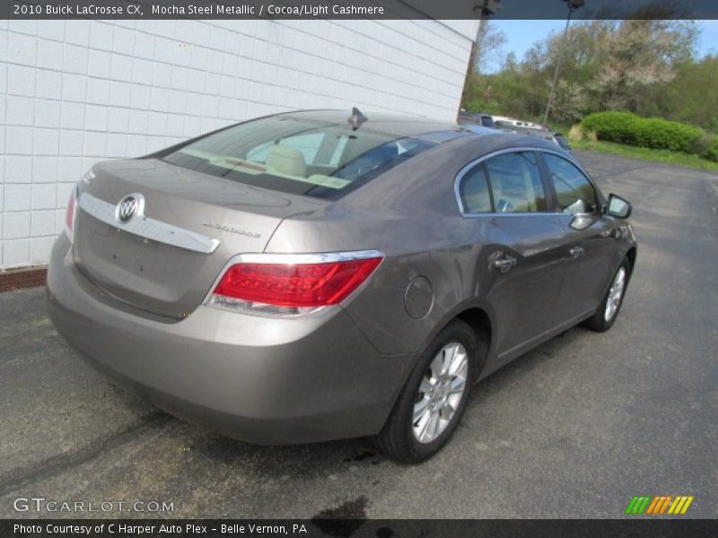 Mocha Steel Metallic / Cocoa/Light Cashmere 2010 Buick LaCrosse CX