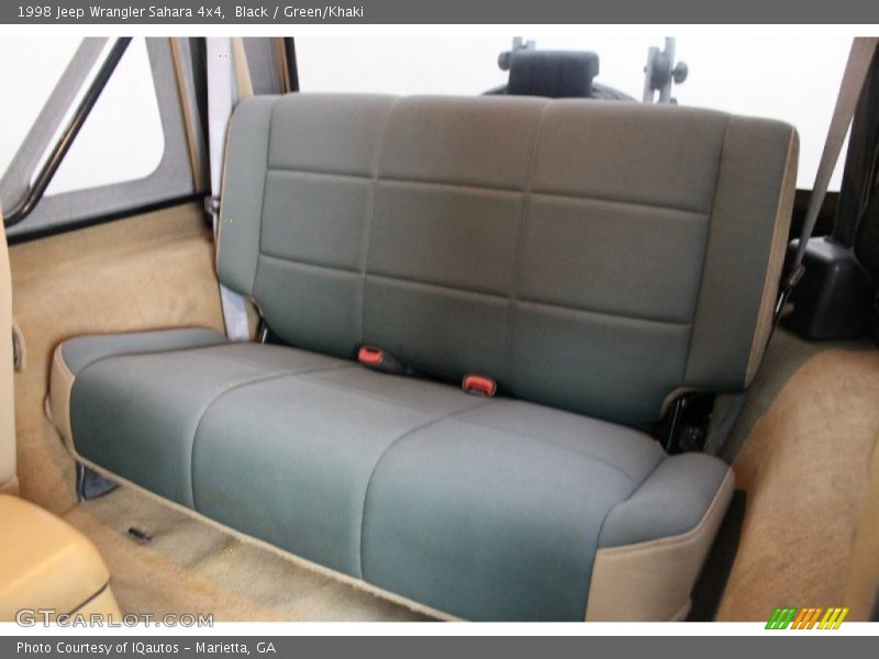 Rear Seat of 1998 Wrangler Sahara 4x4