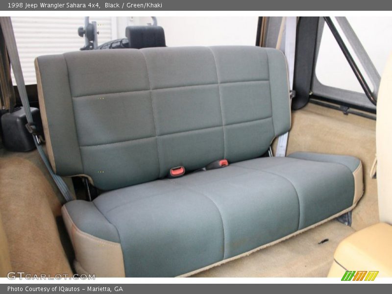 Rear Seat of 1998 Wrangler Sahara 4x4