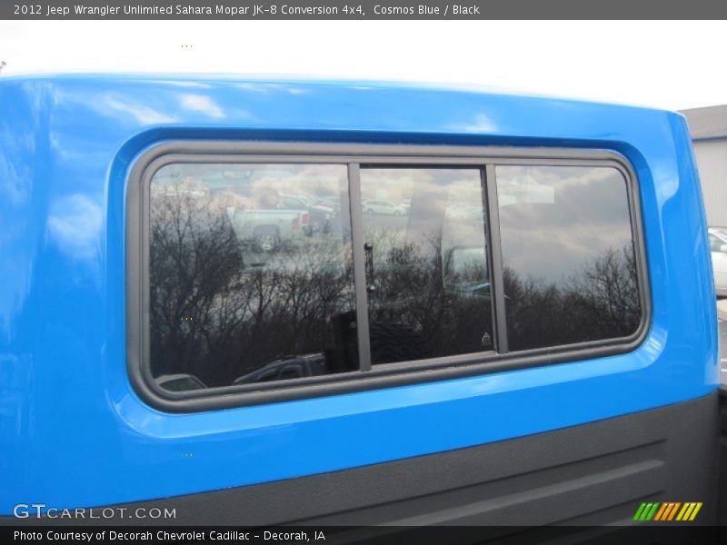 Cosmos Blue / Black 2012 Jeep Wrangler Unlimited Sahara Mopar JK-8 Conversion 4x4