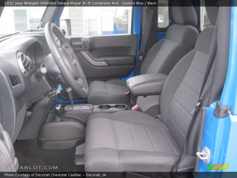  2012 Wrangler Unlimited Sahara Mopar JK-8 Conversion 4x4 Black Interior