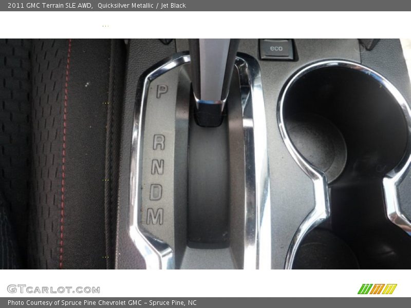 Quicksilver Metallic / Jet Black 2011 GMC Terrain SLE AWD