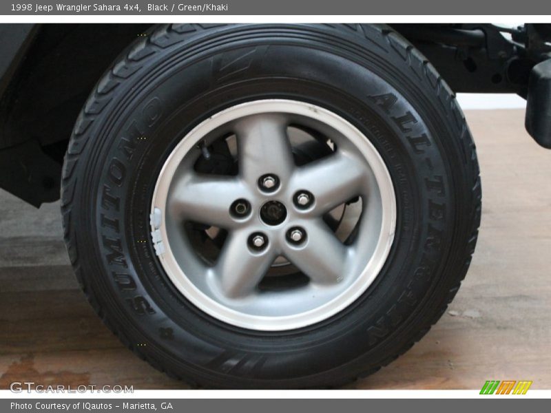  1998 Wrangler Sahara 4x4 Wheel