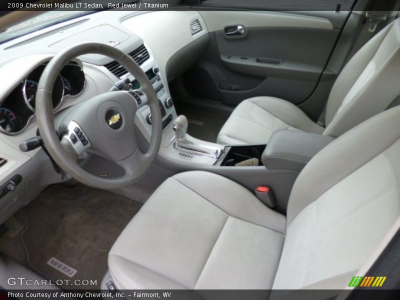 Red Jewel / Titanium 2009 Chevrolet Malibu LT Sedan