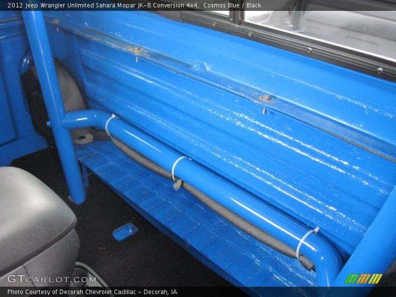 Cosmos Blue / Black 2012 Jeep Wrangler Unlimited Sahara Mopar JK-8 Conversion 4x4