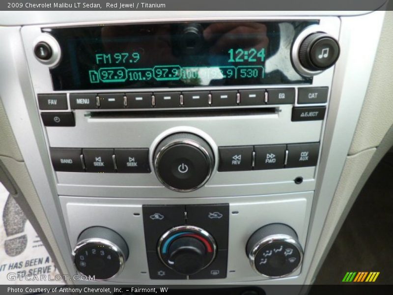 Red Jewel / Titanium 2009 Chevrolet Malibu LT Sedan