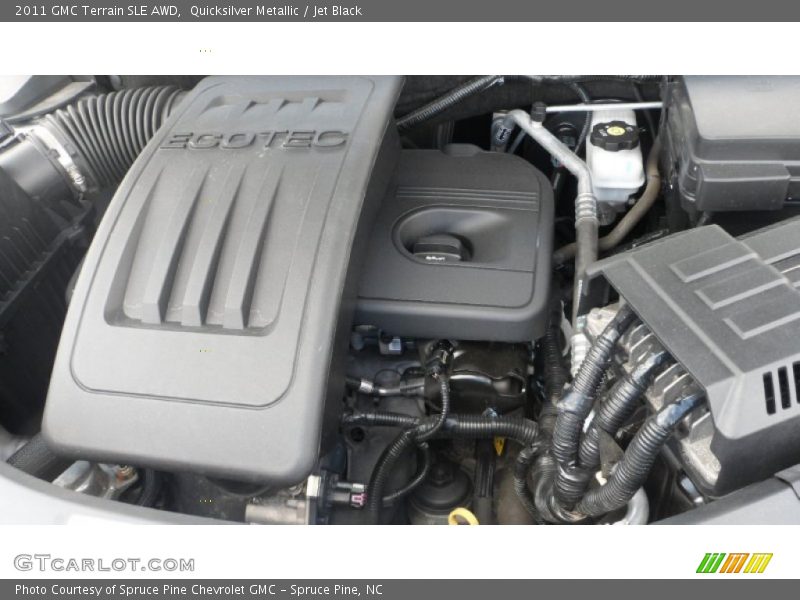 Quicksilver Metallic / Jet Black 2011 GMC Terrain SLE AWD