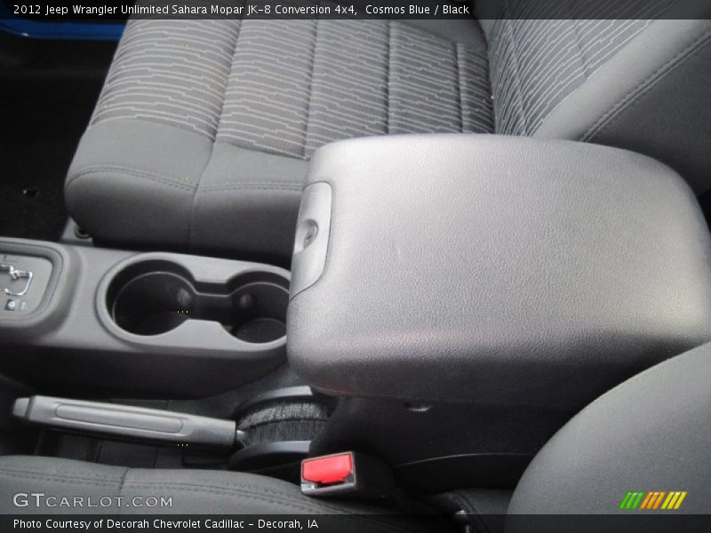 Cosmos Blue / Black 2012 Jeep Wrangler Unlimited Sahara Mopar JK-8 Conversion 4x4