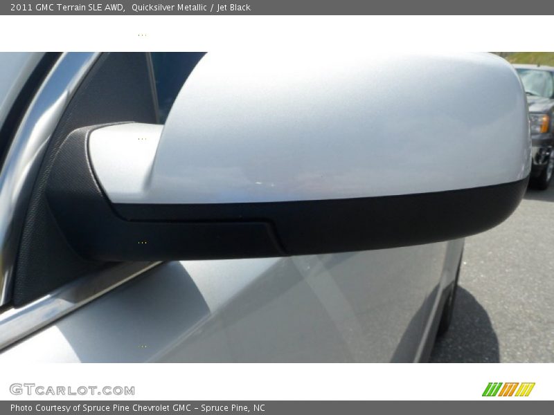 Quicksilver Metallic / Jet Black 2011 GMC Terrain SLE AWD