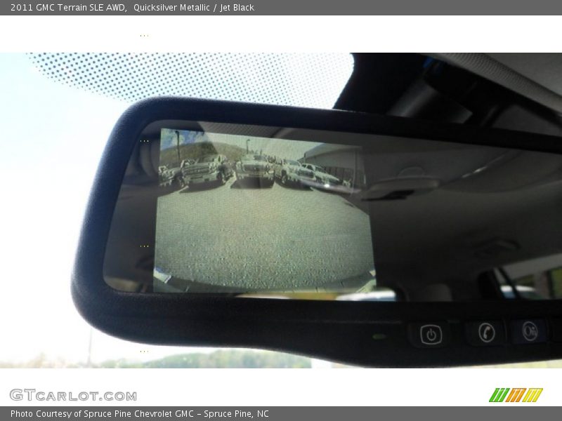 Quicksilver Metallic / Jet Black 2011 GMC Terrain SLE AWD