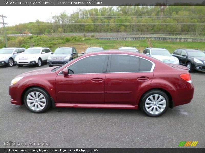  2012 Legacy 3.6R Limited Venetian Red Pearl