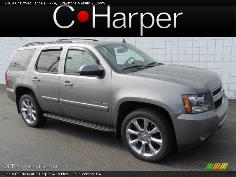 Graystone Metallic / Ebony 2009 Chevrolet Tahoe LT 4x4