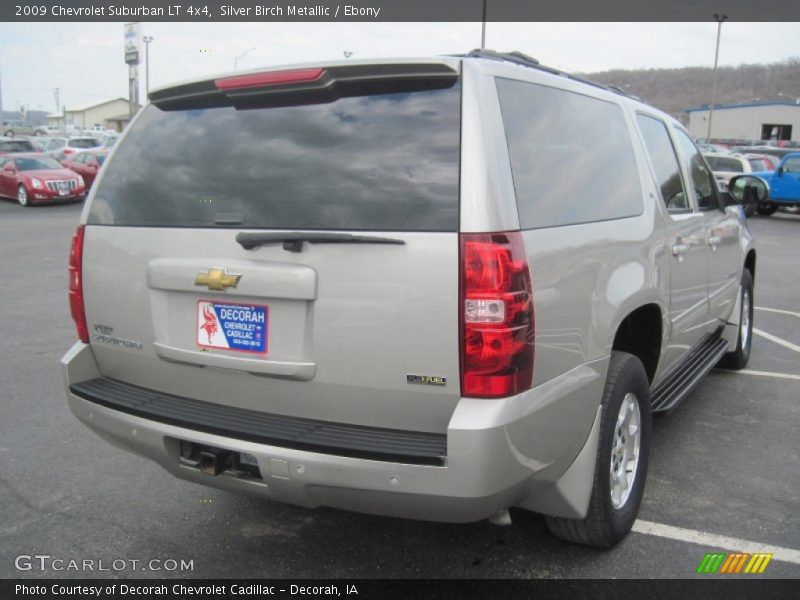 Silver Birch Metallic / Ebony 2009 Chevrolet Suburban LT 4x4