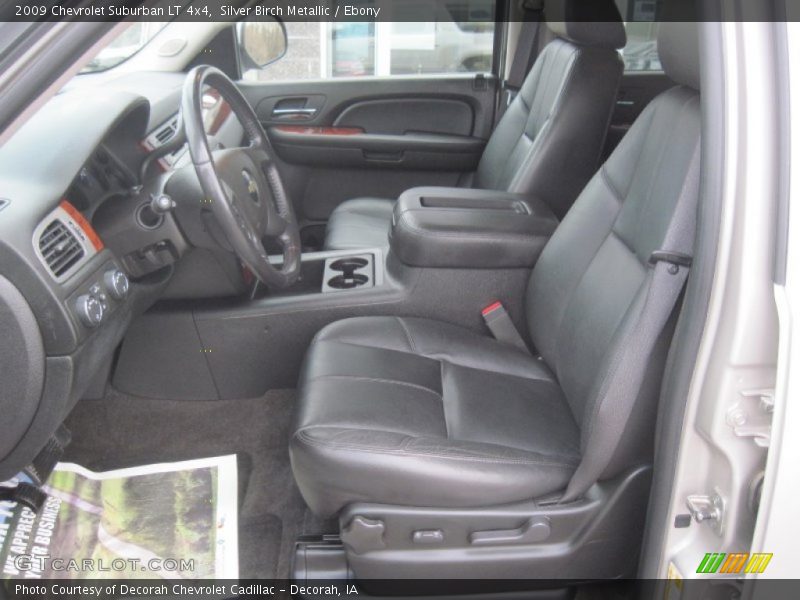Silver Birch Metallic / Ebony 2009 Chevrolet Suburban LT 4x4