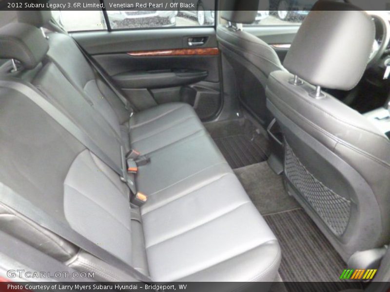 Venetian Red Pearl / Off Black 2012 Subaru Legacy 3.6R Limited