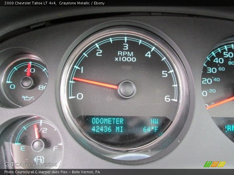 Graystone Metallic / Ebony 2009 Chevrolet Tahoe LT 4x4