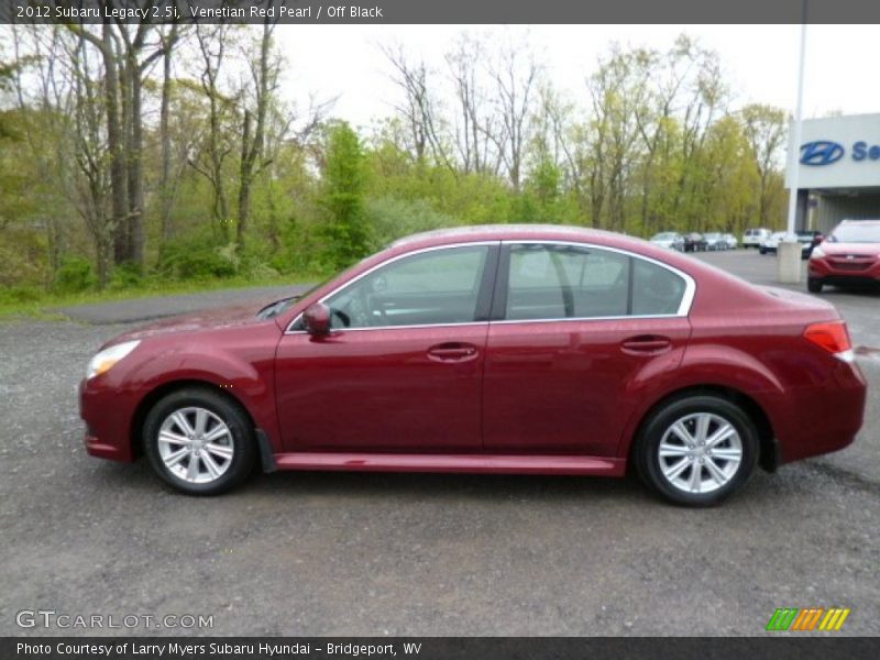  2012 Legacy 2.5i Venetian Red Pearl