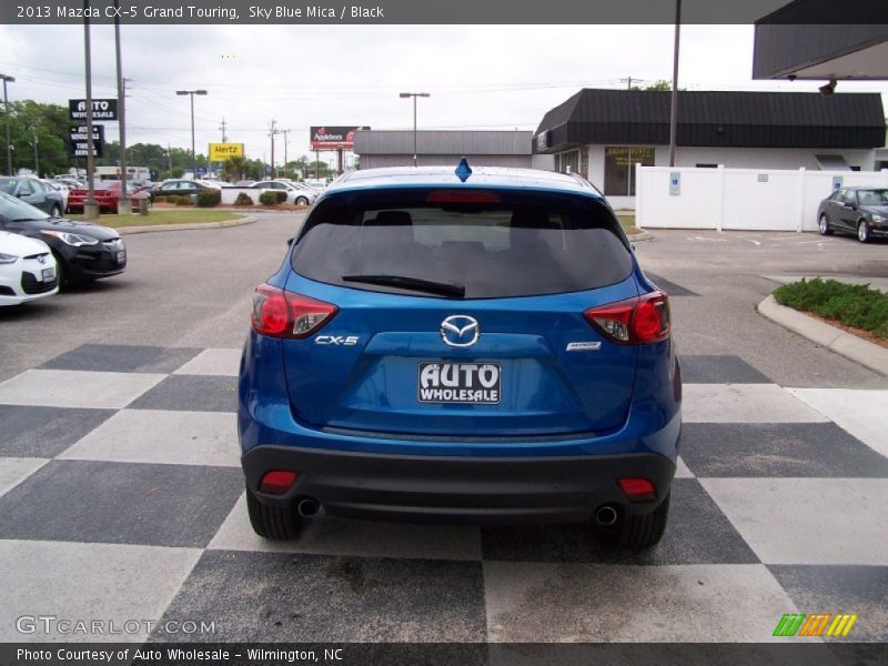 Sky Blue Mica / Black 2013 Mazda CX-5 Grand Touring