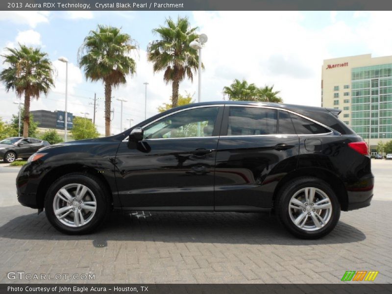 Crystal Black Pearl / Parchment 2013 Acura RDX Technology
