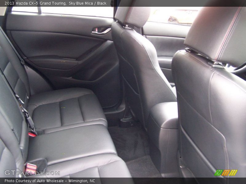 Sky Blue Mica / Black 2013 Mazda CX-5 Grand Touring