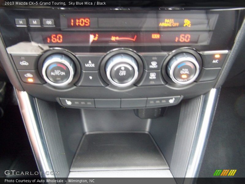 Sky Blue Mica / Black 2013 Mazda CX-5 Grand Touring