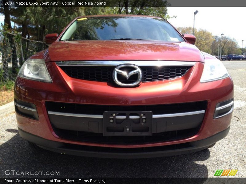 Copper Red Mica / Sand 2007 Mazda CX-9 Sport AWD
