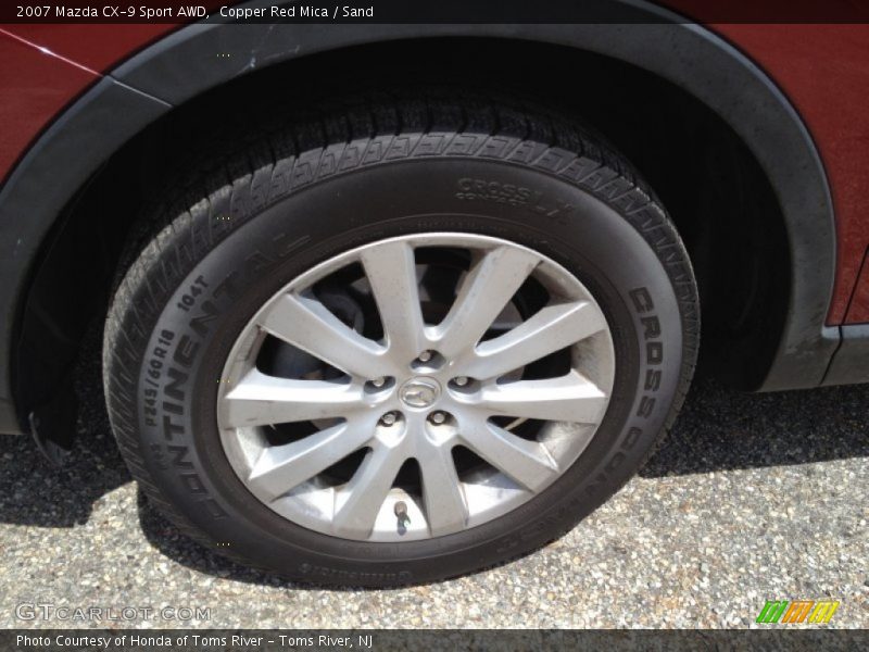 Copper Red Mica / Sand 2007 Mazda CX-9 Sport AWD
