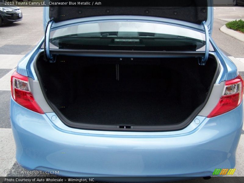 Clearwater Blue Metallic / Ash 2013 Toyota Camry LE