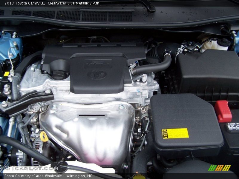 Clearwater Blue Metallic / Ash 2013 Toyota Camry LE