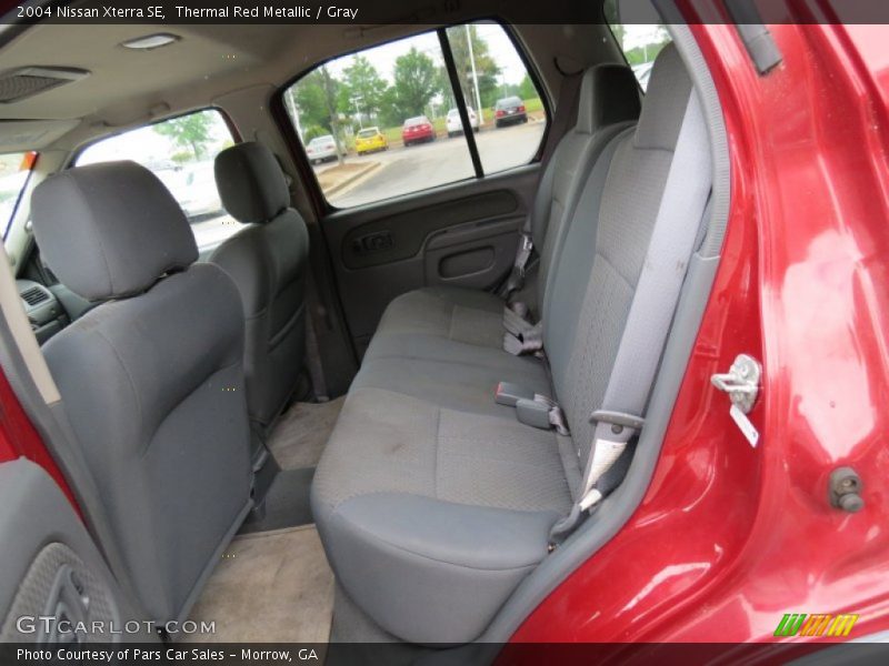 Rear Seat of 2004 Xterra SE