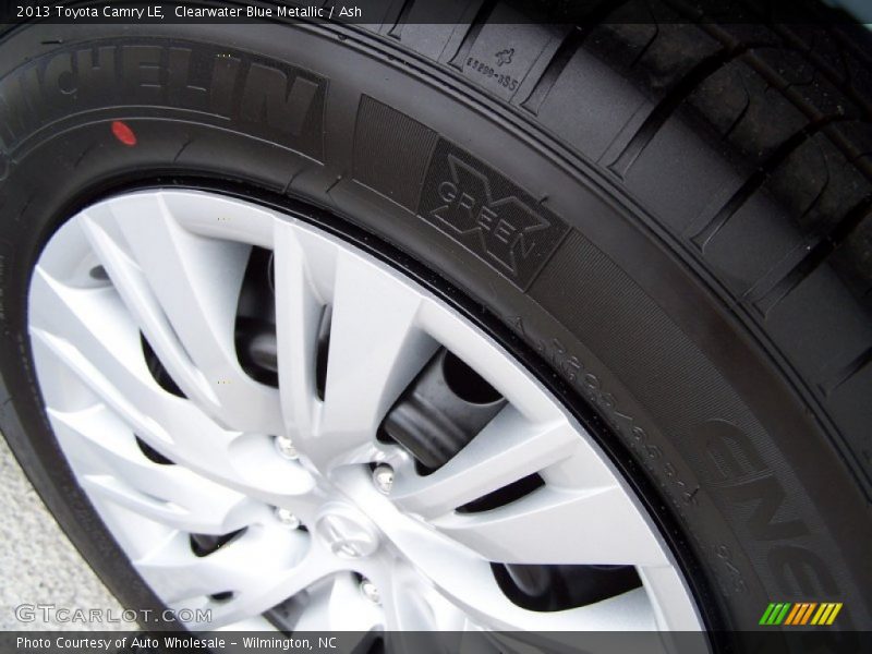 Clearwater Blue Metallic / Ash 2013 Toyota Camry LE
