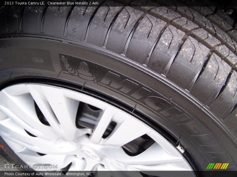 Clearwater Blue Metallic / Ash 2013 Toyota Camry LE