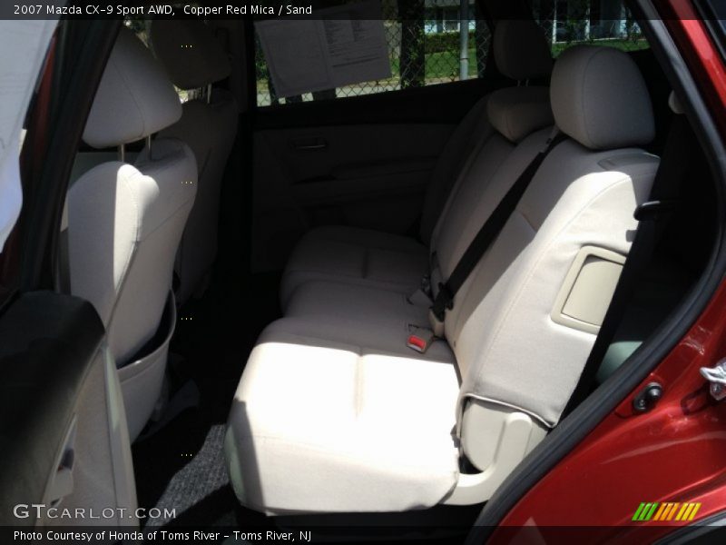 Copper Red Mica / Sand 2007 Mazda CX-9 Sport AWD