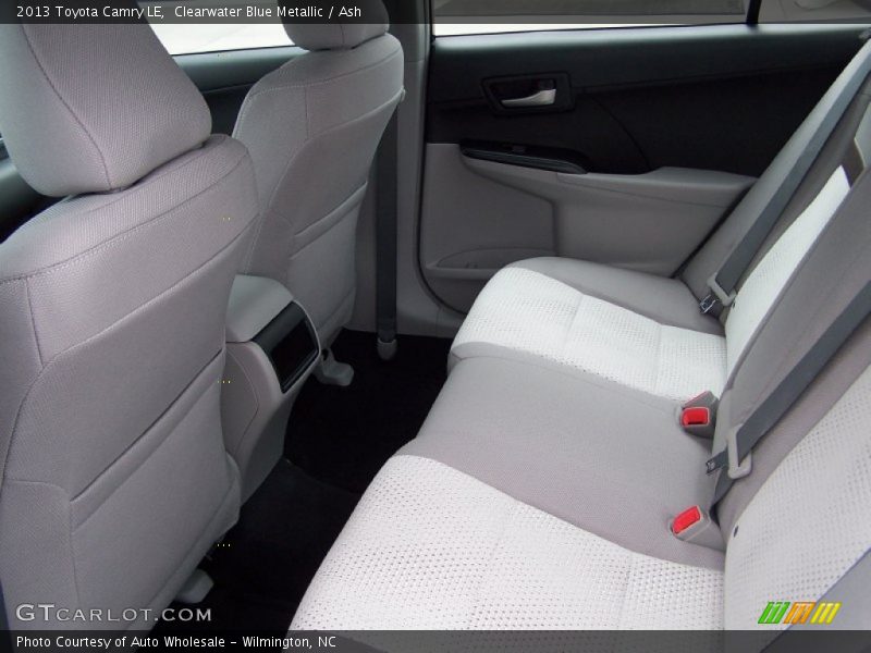 Clearwater Blue Metallic / Ash 2013 Toyota Camry LE