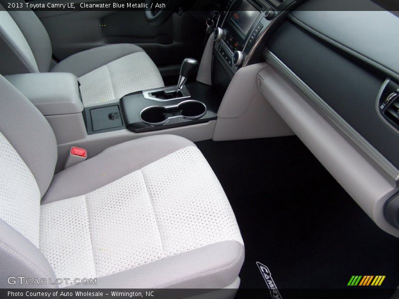 Clearwater Blue Metallic / Ash 2013 Toyota Camry LE