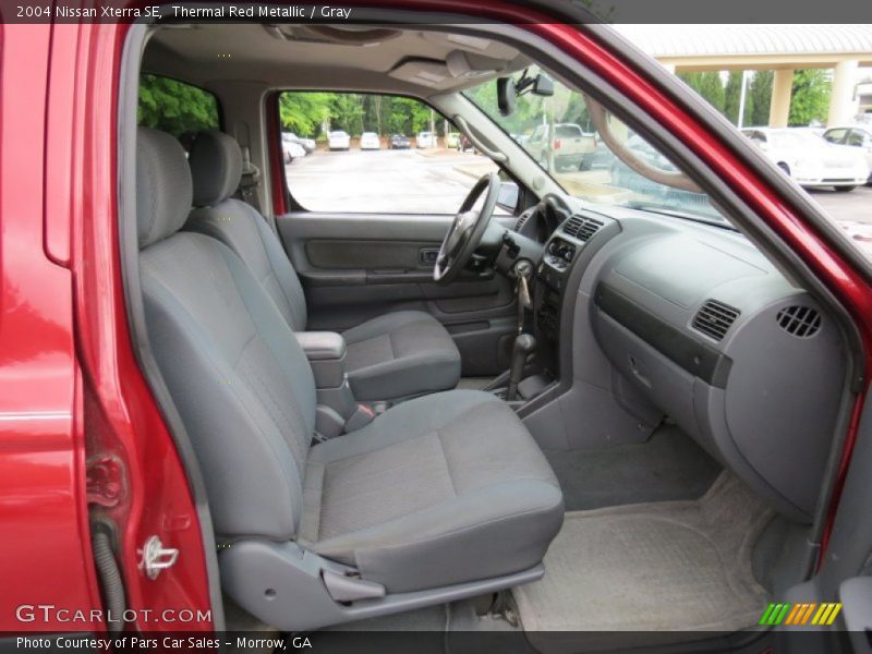  2004 Xterra SE Gray Interior