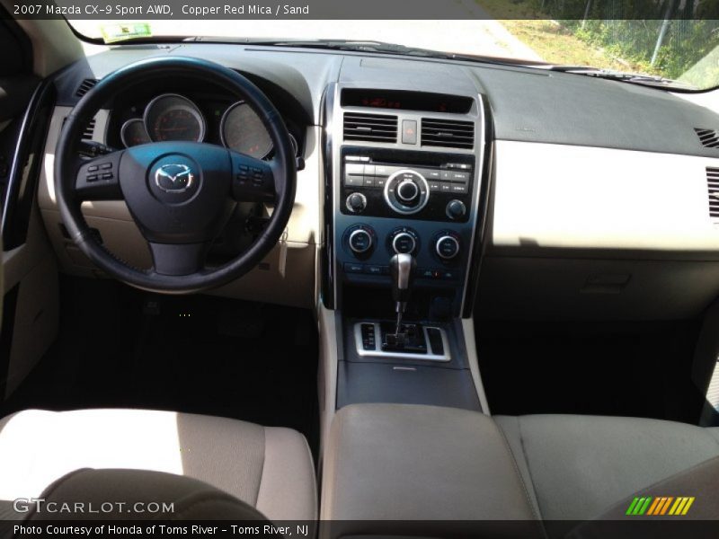 Copper Red Mica / Sand 2007 Mazda CX-9 Sport AWD