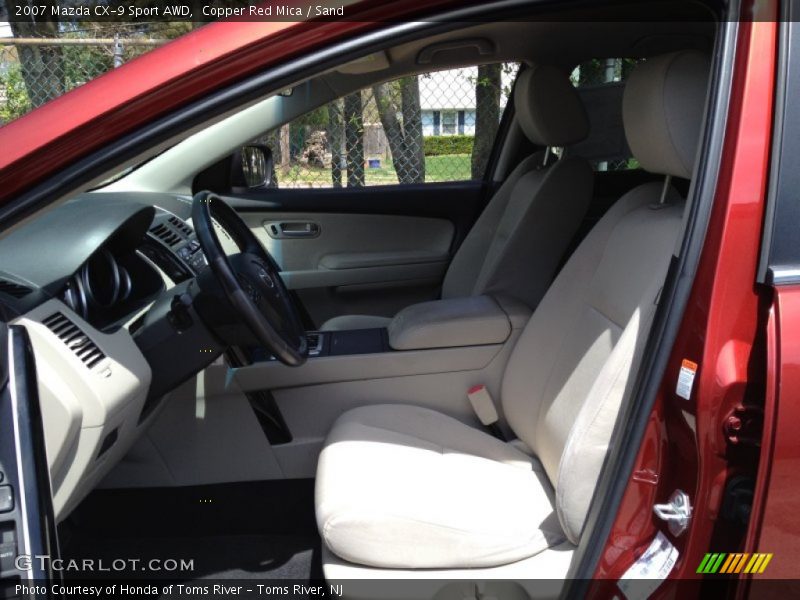 Copper Red Mica / Sand 2007 Mazda CX-9 Sport AWD