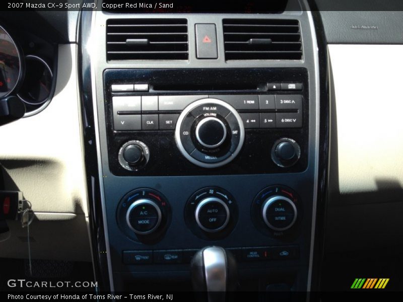 Controls of 2007 CX-9 Sport AWD