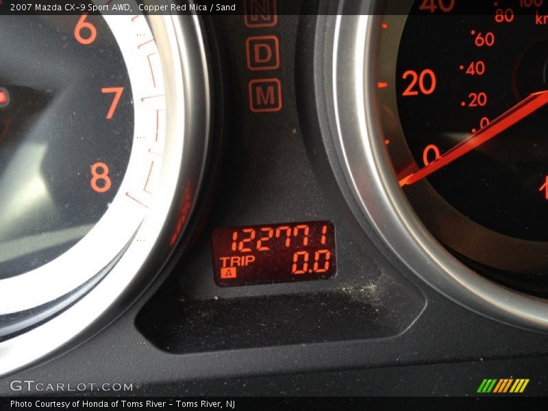 Copper Red Mica / Sand 2007 Mazda CX-9 Sport AWD