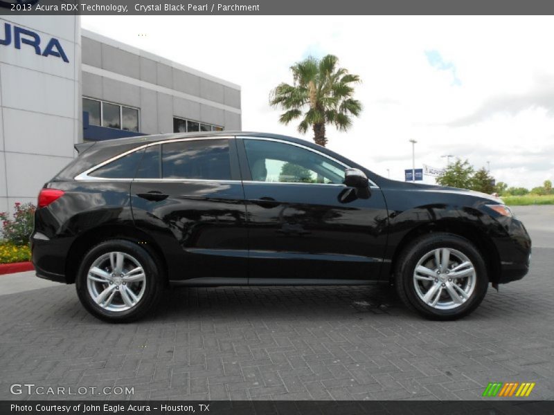 Crystal Black Pearl / Parchment 2013 Acura RDX Technology