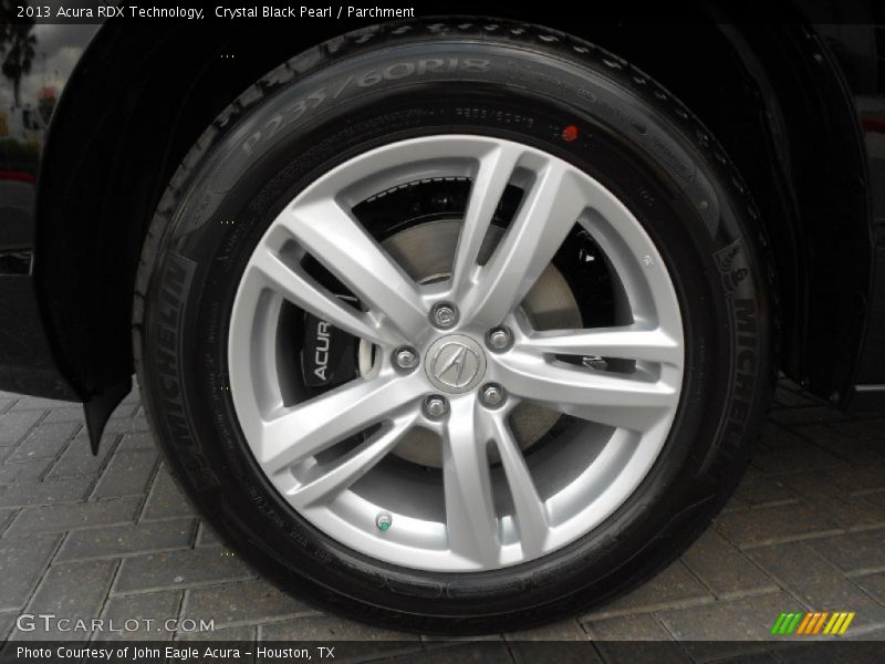 Crystal Black Pearl / Parchment 2013 Acura RDX Technology