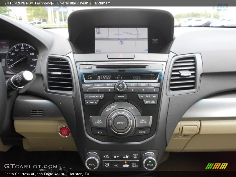 Crystal Black Pearl / Parchment 2013 Acura RDX Technology