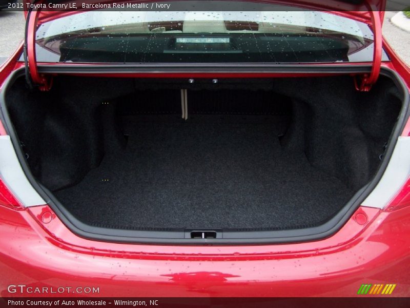 Barcelona Red Metallic / Ivory 2012 Toyota Camry LE