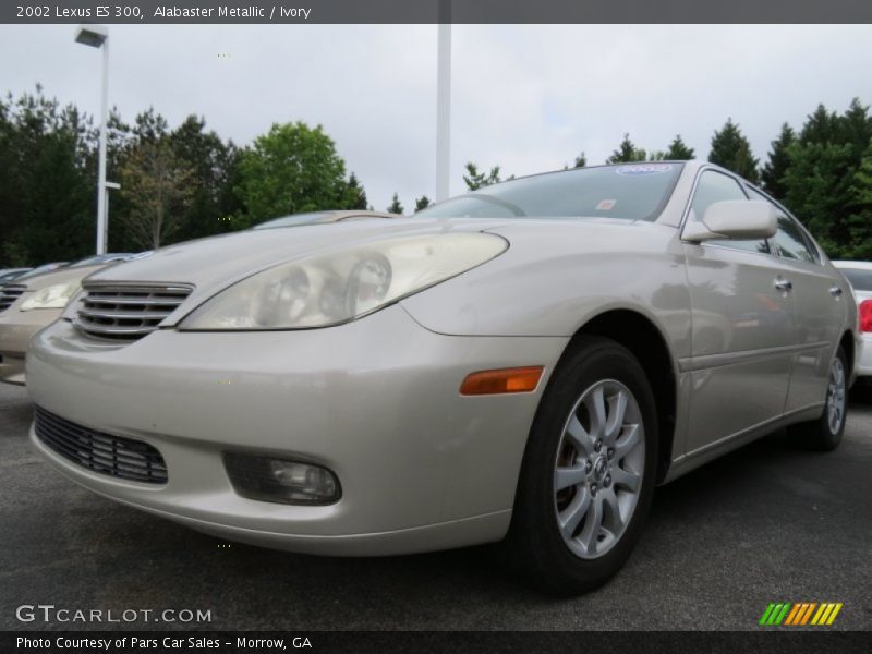 Alabaster Metallic / Ivory 2002 Lexus ES 300