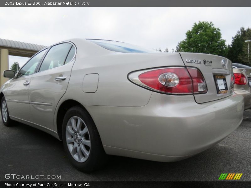 Alabaster Metallic / Ivory 2002 Lexus ES 300